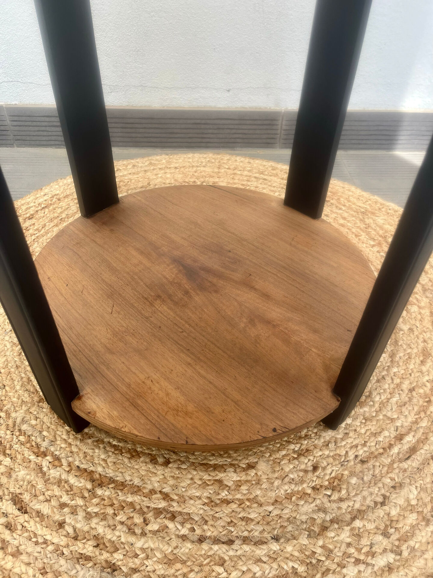 Art Deco wooden side table