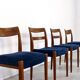 Mid-Century Modern Swedish Teak Dining Chairs by Nils Jonsson for Troeds,
