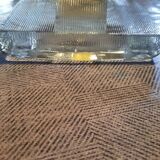 60s glass photo frame