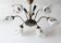 Chandelier 9 lights 1950-light vintage 50's rockabilly