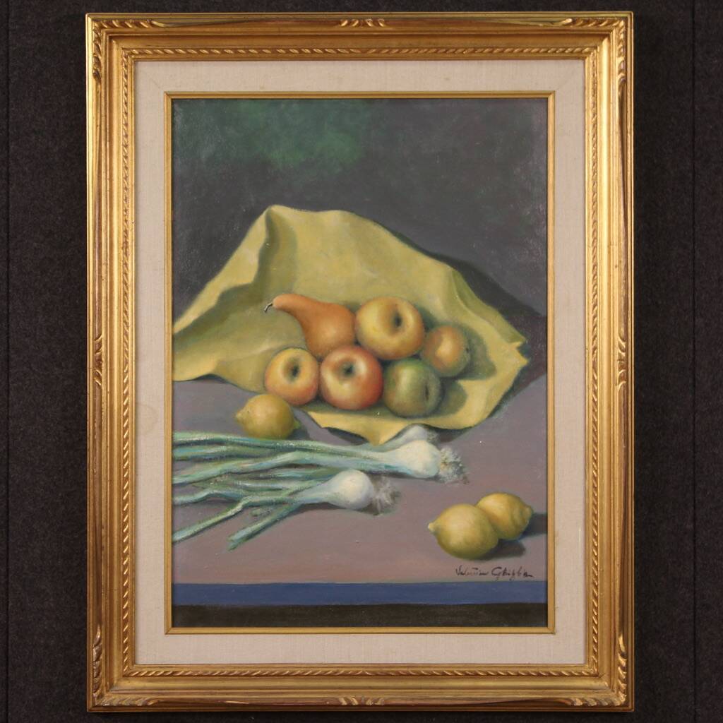 Still life from the 40s by Valentino Ghiglia