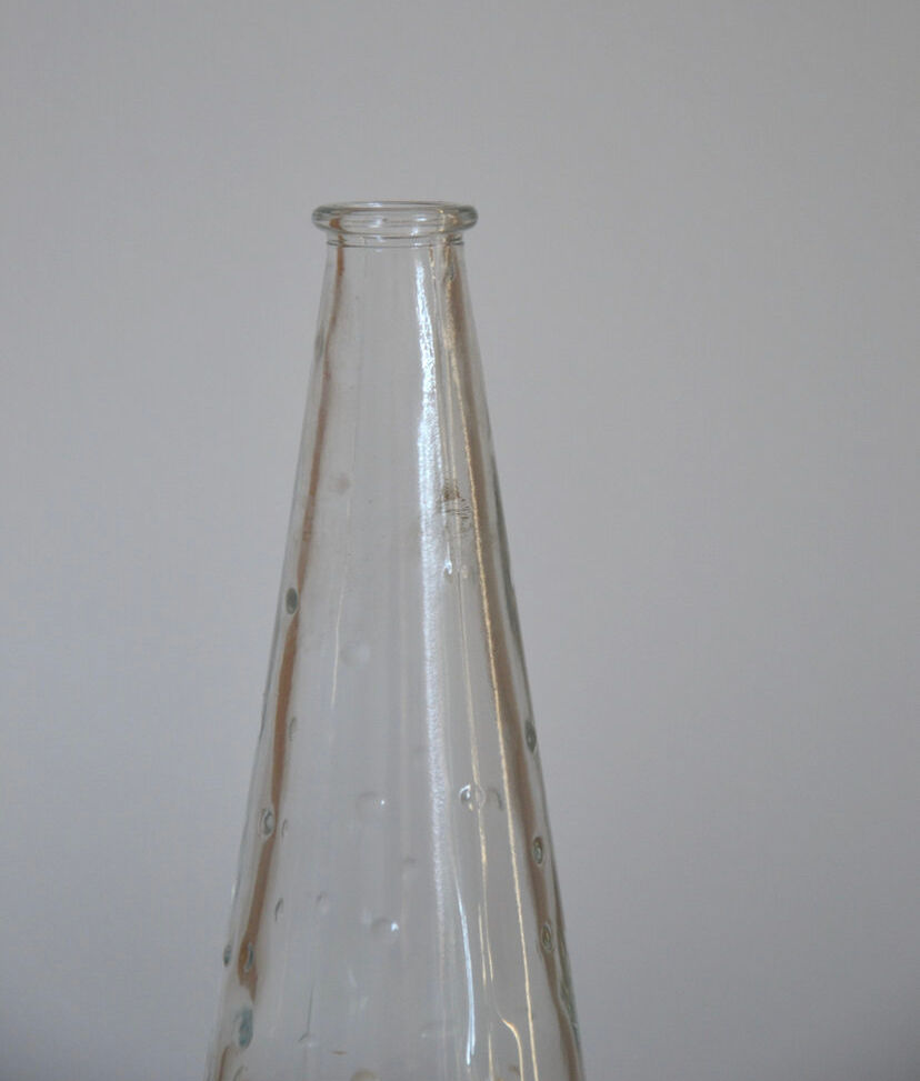 Soliflore ou vase transparent design - ikea vintage