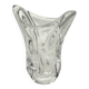 1950s Sèvres Crystal Vase - Freeform Hand-Blown Design