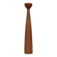 Vintage teak candle holder