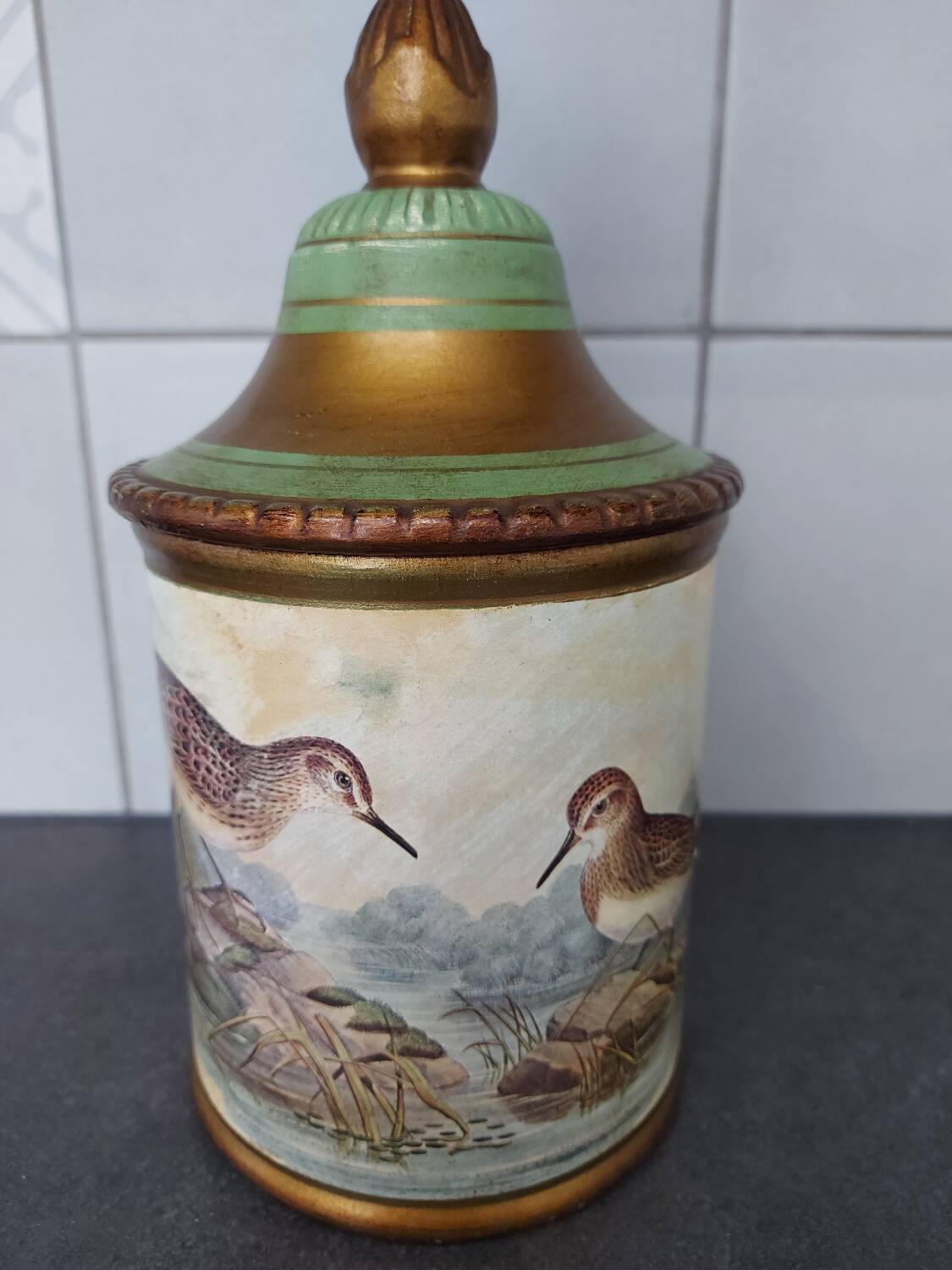 Old tobacco pot