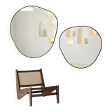 Miroir Bossa Nova Contour noir 100 cm D