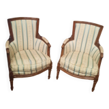 Pair of Louis XVI shepherdesses