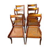 Chaises cannées