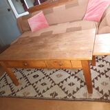 Table basse salon bois