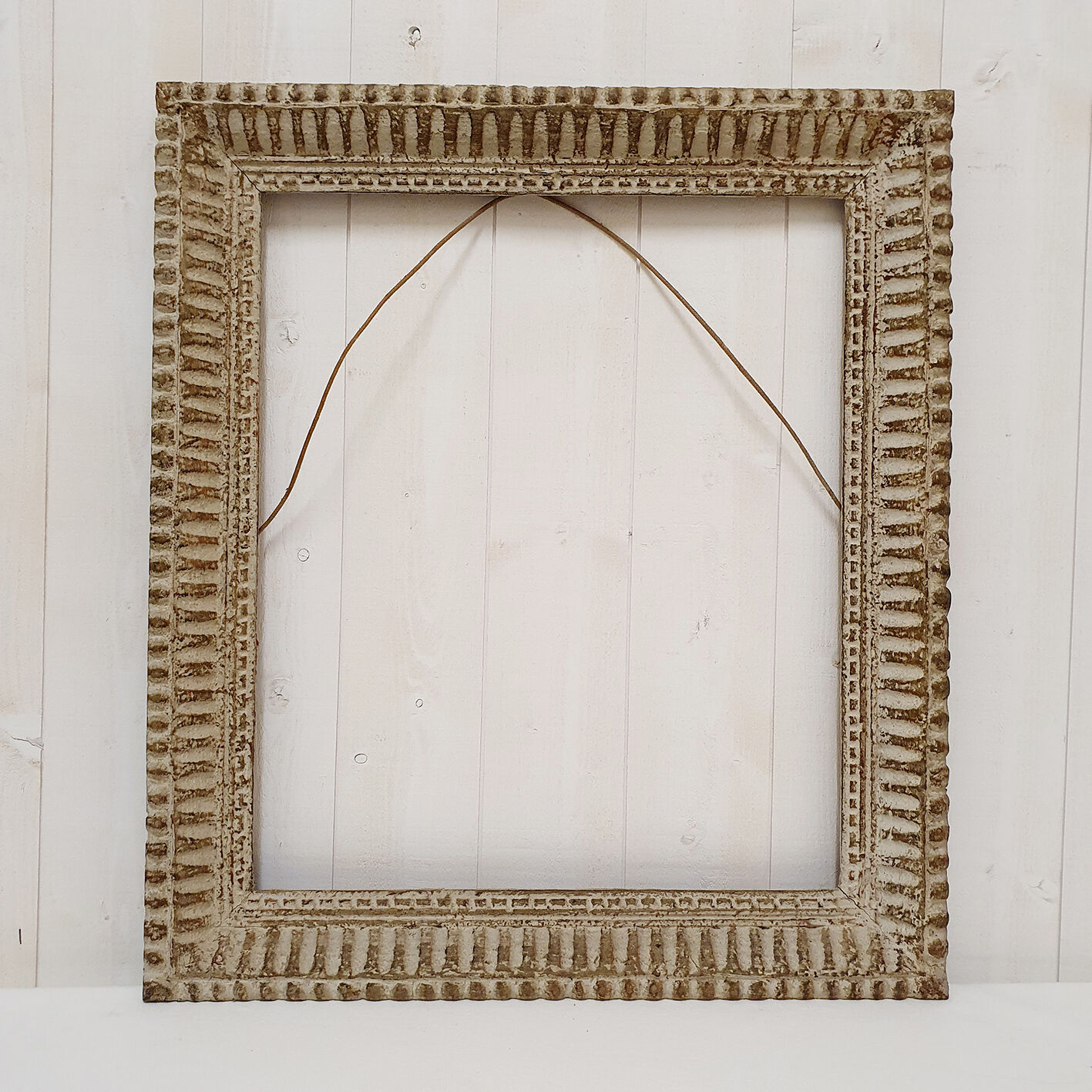 Carved wooden frame