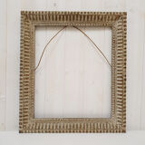 Carved wooden frame
