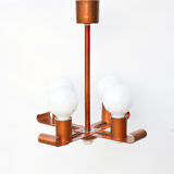 Chandelier type Z-1005/4, Elektrotechniczna Spółdzielnia Inwalidów Rencista, Poland, 1970s