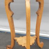 Sellette Art Nouveau Poirier and pink marble