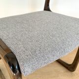 Suite of 4 Baumann sled chairs
