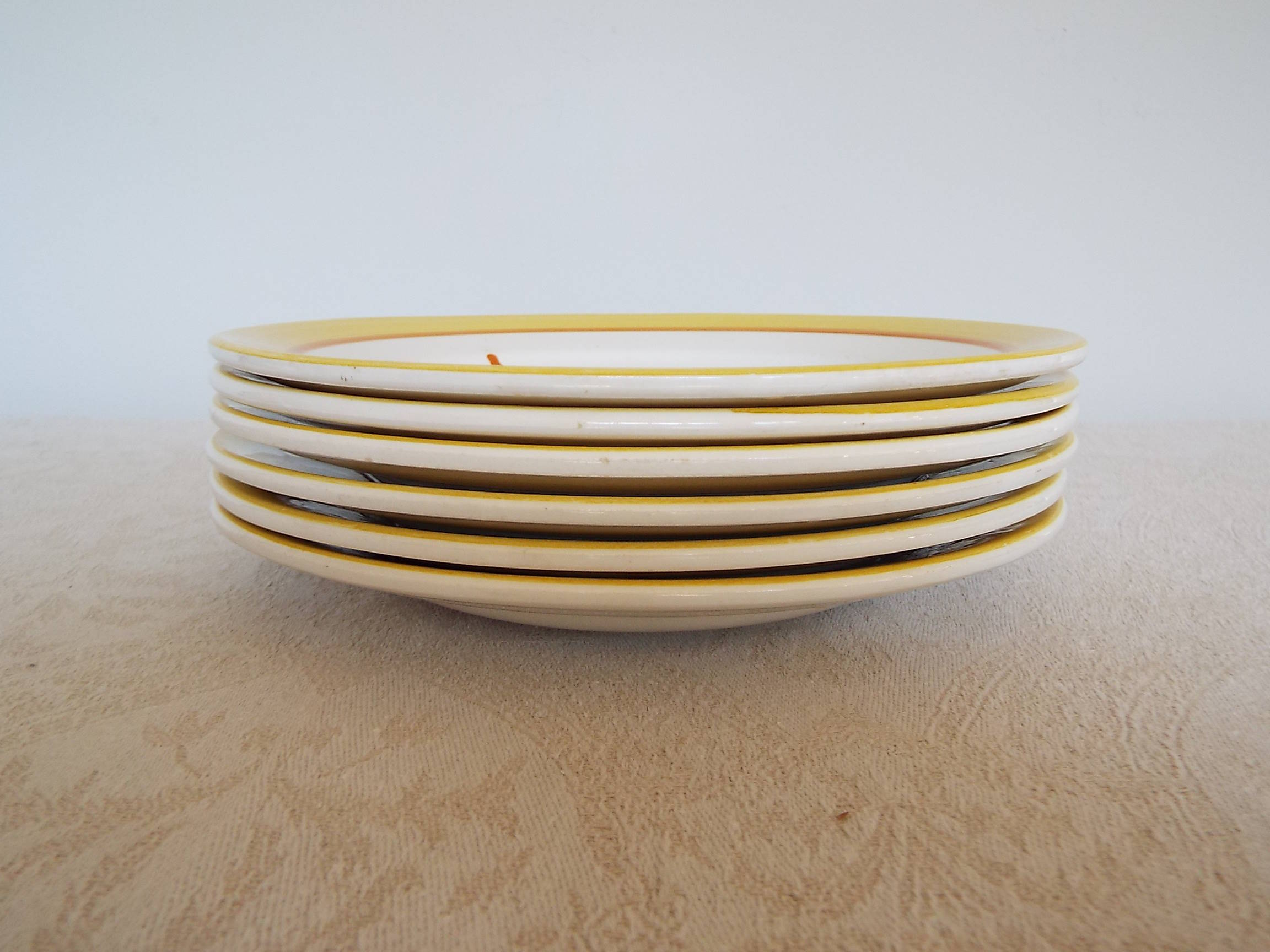 6 DIGOIN dessert plates