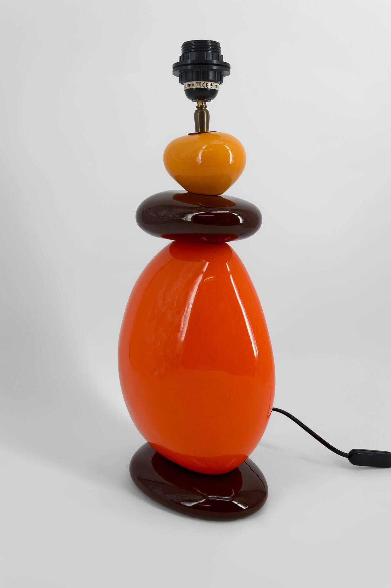 Lampe de table “Galets” – Maison François Châtain, France, circa 1980-1990