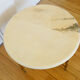 Round coffee table in 1960s neoclassical marble style