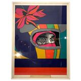 Silkscreen 'IPPA' Pop Art, Paul Van Hoeydonck, N42/110, 1987