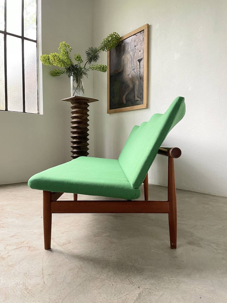 Finn Juhl three-seater bench “Japan” model France & Son
