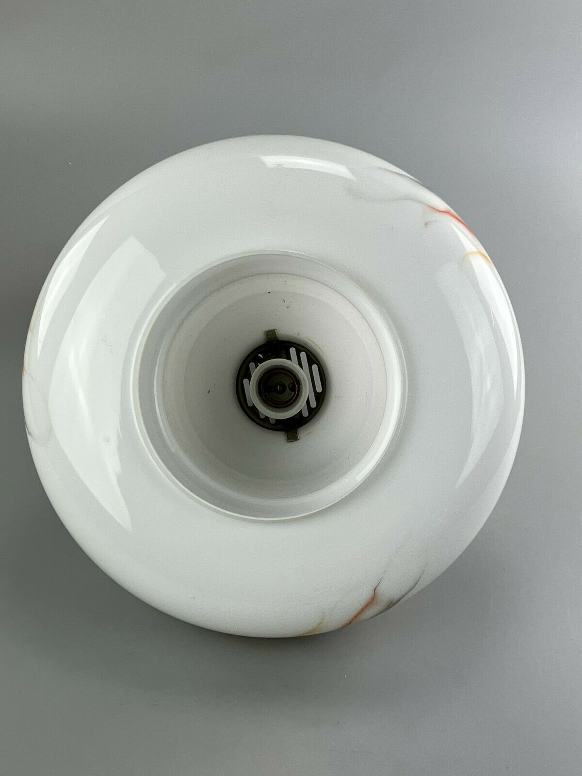 60s 70s lamp light hanging lamp glass ceiling lamp Space Age Design 60s