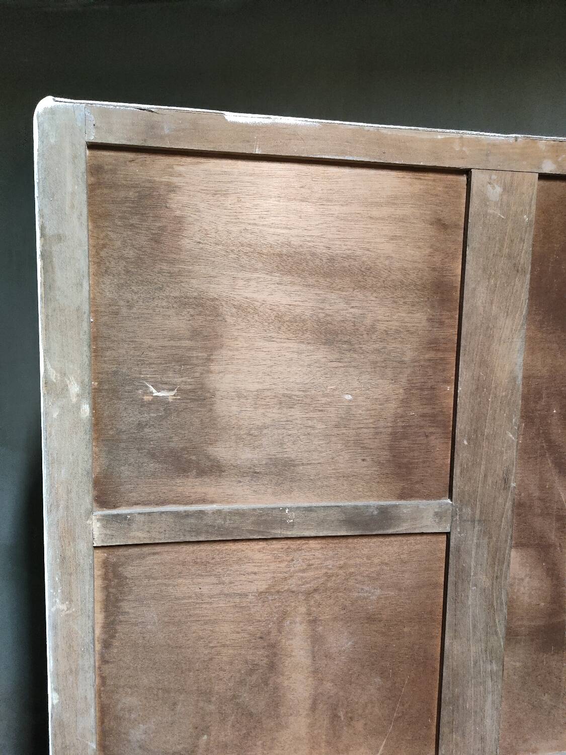 Green Formica cupboard or sideboard - 1960s