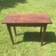 Side table with drawer in oak