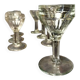Set of 8 stemmed glasses - bistro glasses