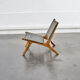 Fauteuil vintage et tressage