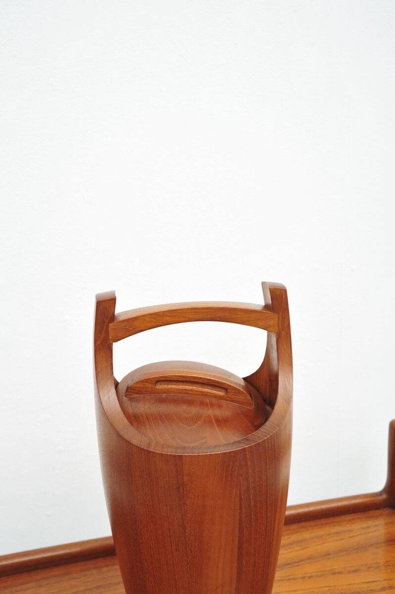 Teak ice bucket by Jens Quistgaard, 1960s