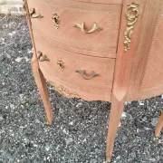 Antique Louis XVI style commode with marble top.