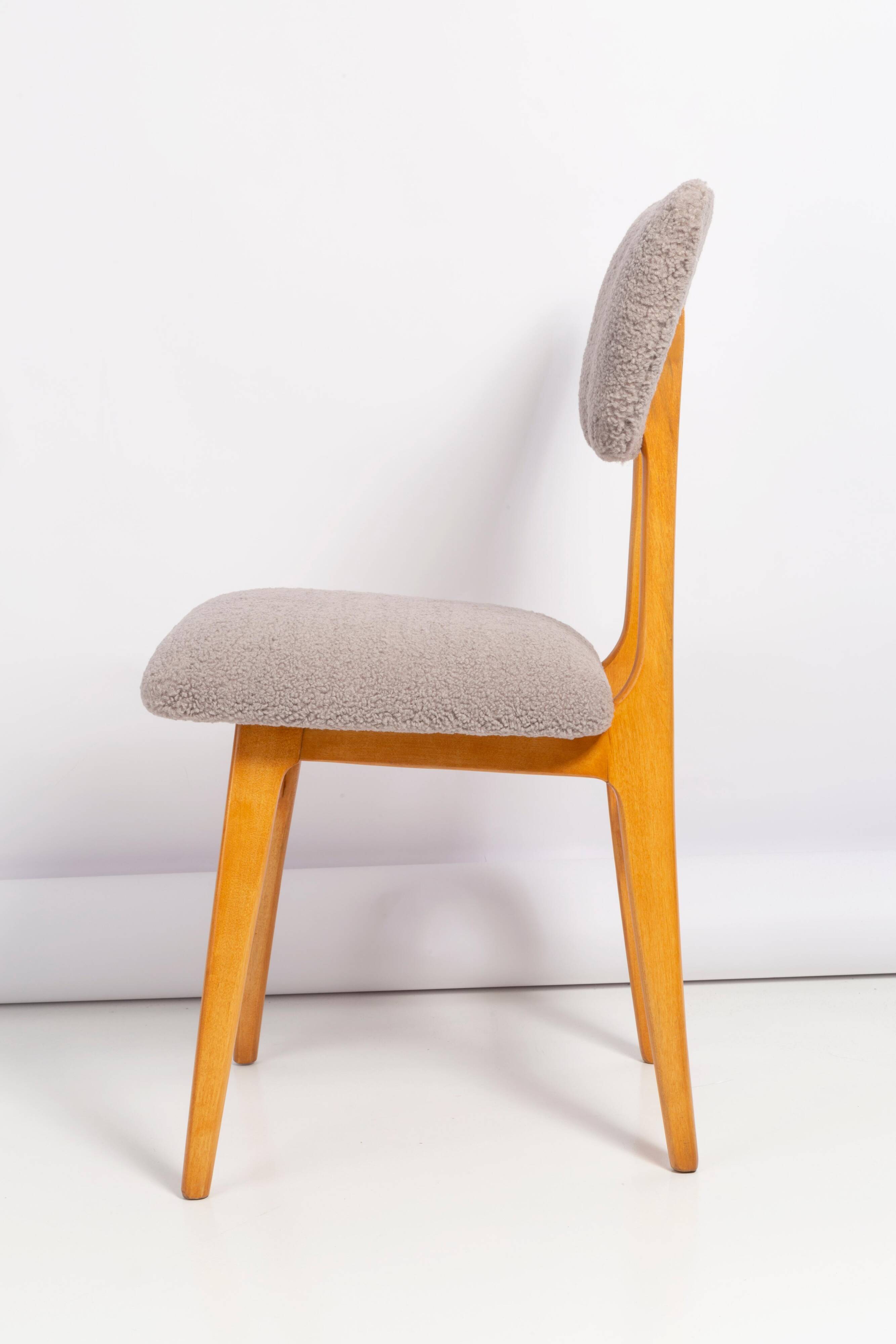 Curly grey chair from the 20th century, 1960s