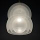 Suspended Murano lamp attributed to Mazzega, Italy, 1960s.