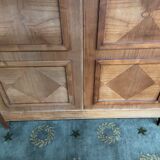 Solid ash bedroom wardrobe 1960