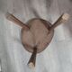 Vintage old wooden stool tripod