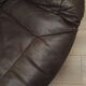 Leather swivel armchair, Danish design, 1960s, designer: H.W. Klein, manufa