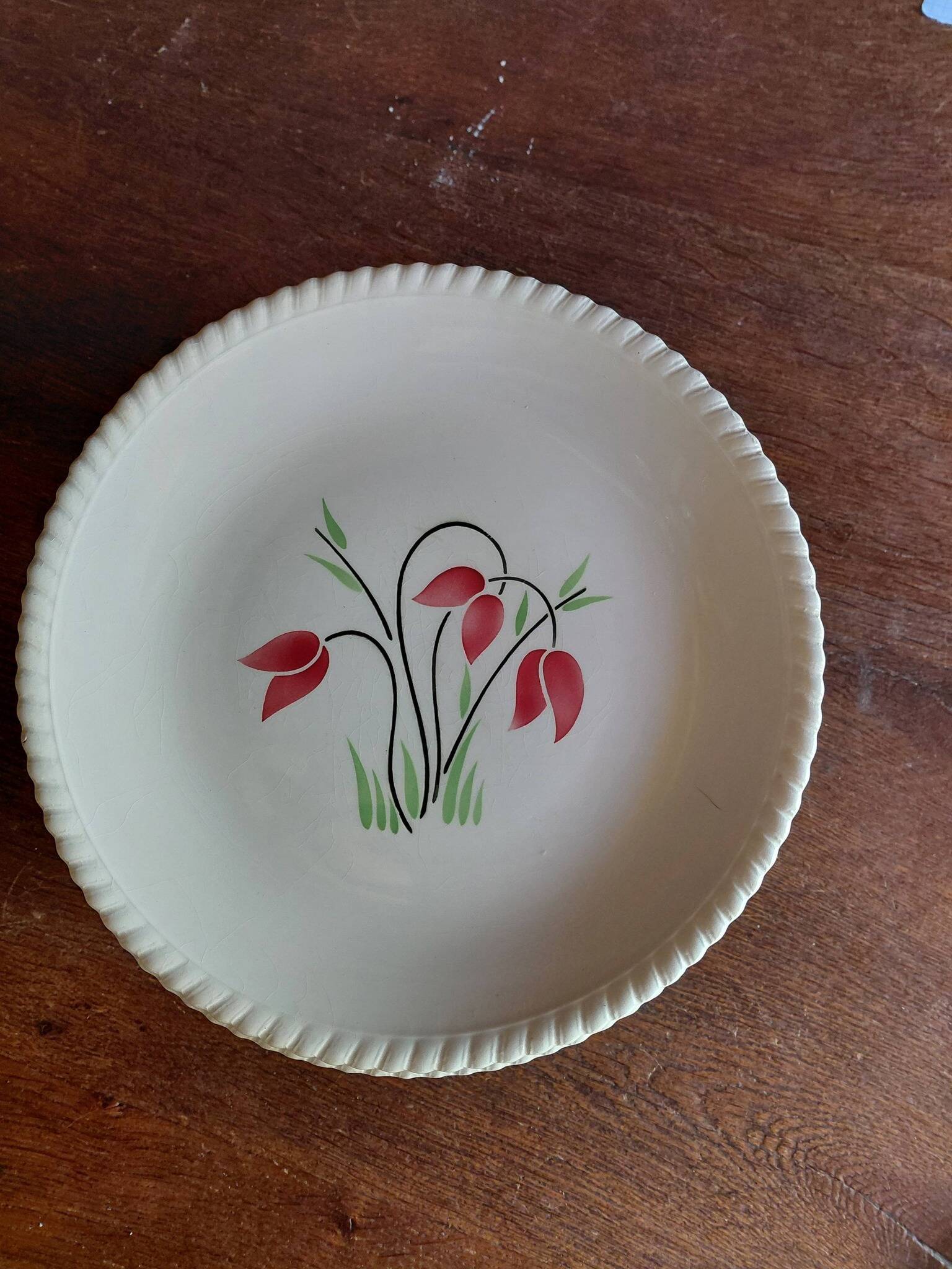 lot de 12 assiettes lunéville