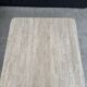 Travertine coffee table