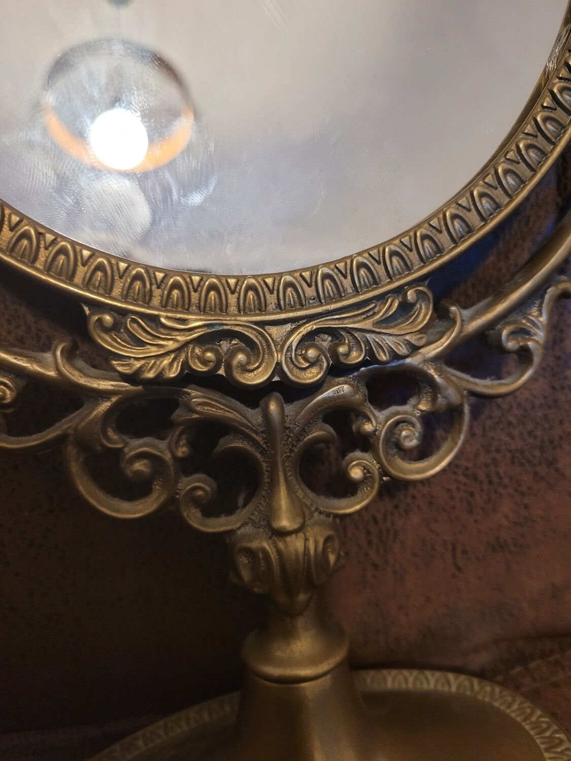 Miroir de coiffeuse 20x38cm