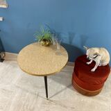 Vintage tripod coffee table 1950