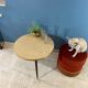 Vintage tripod coffee table 1950