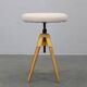 Mid-century swivel piano stool, Czechoslovakia, 1970s