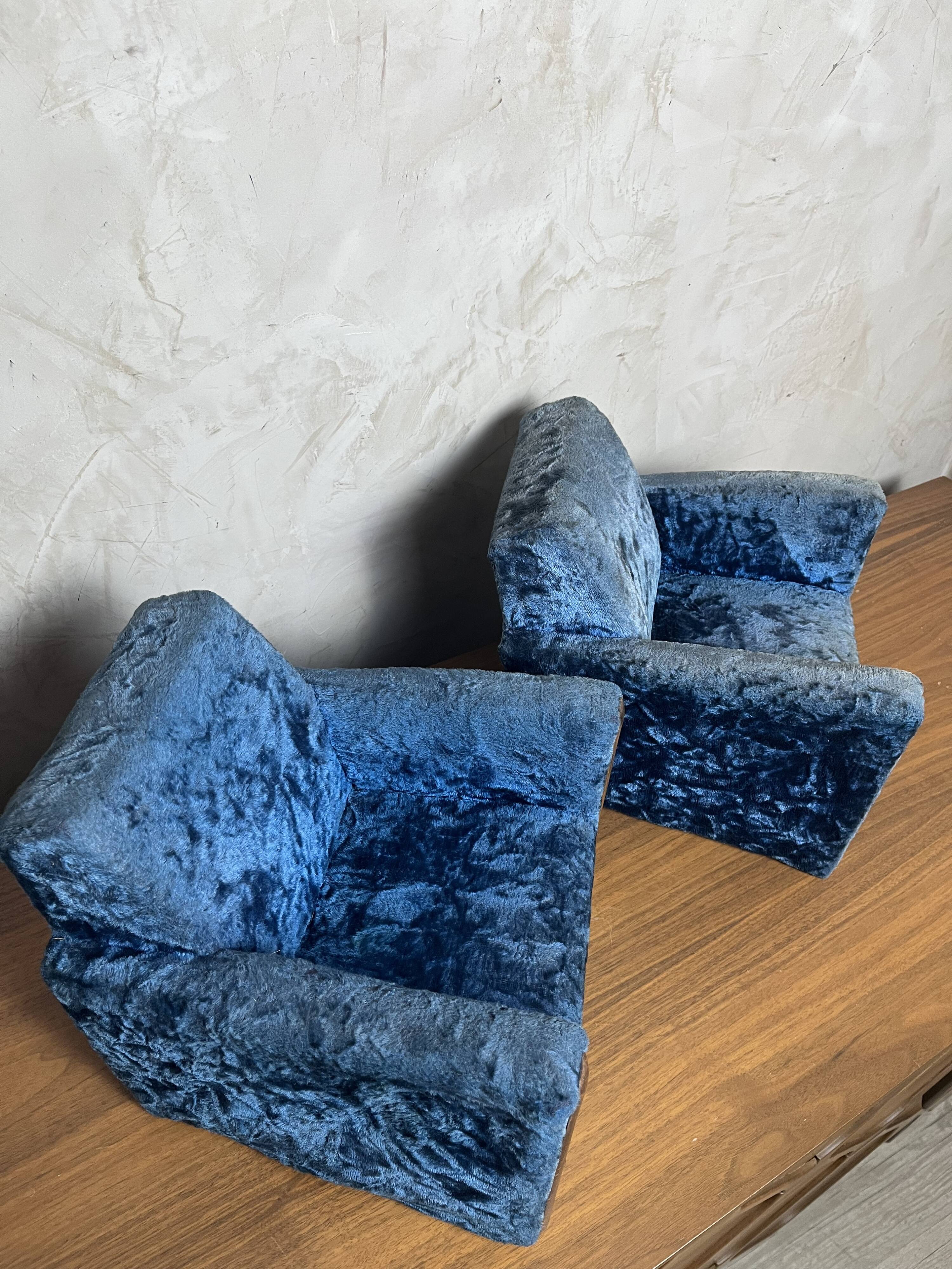 Pair of master's armchairs