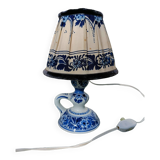Small vintage Delft lamp/candle holder