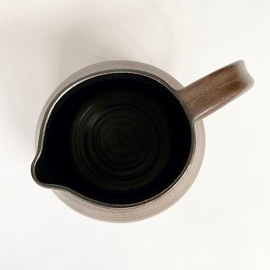 Vintage stoneware jug or vase from the 70s