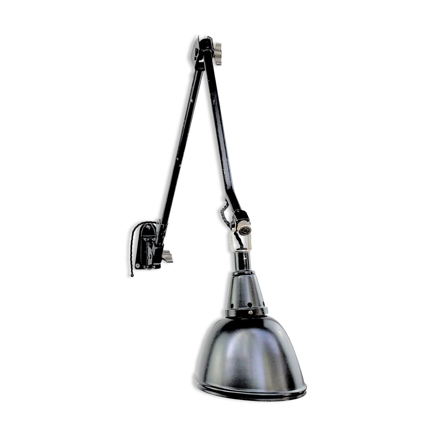 Applique Midgard ancienne lampe allemande curt fisher drgm 1940
