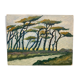 Peinture pins et rivière vintage