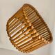 Lampe rotin, câble 2 m, interrupteur vintage