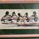 Set of 2 decorative duck wall posters ideal for children's rooms