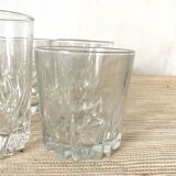 Verres à whisky, verres à eau dépareillés