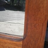 Art Deco door bevelled mirror